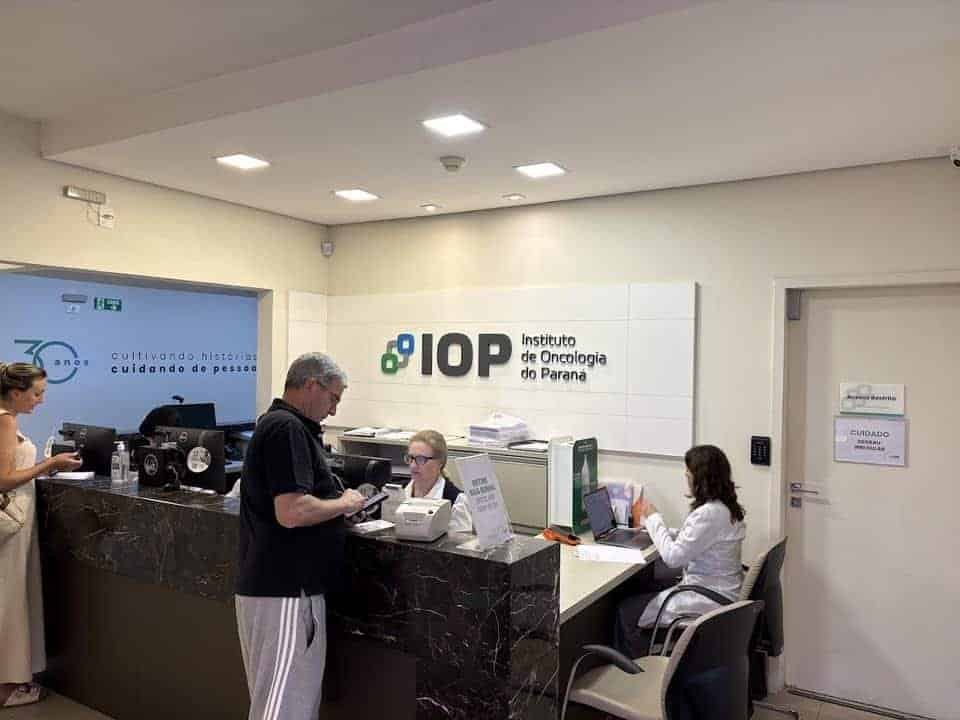 Recepção do IOP Mateus Leme