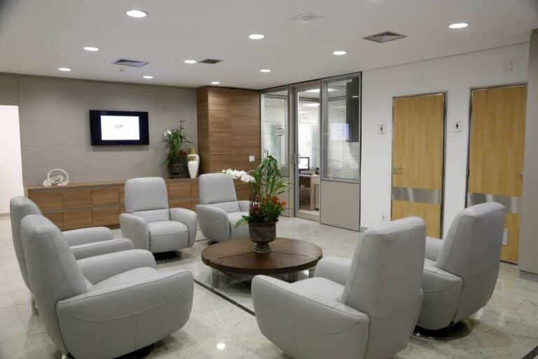 Sala de convivência do IOP Oncoville